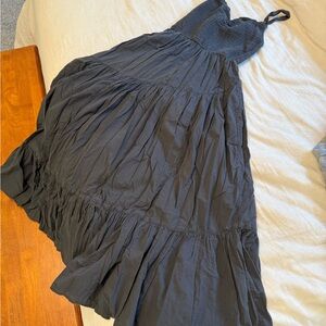 American Eagle Outfitters Black Maxi Dress